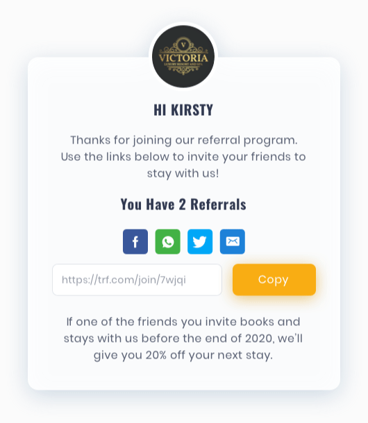 Built in Notification For Referral Software